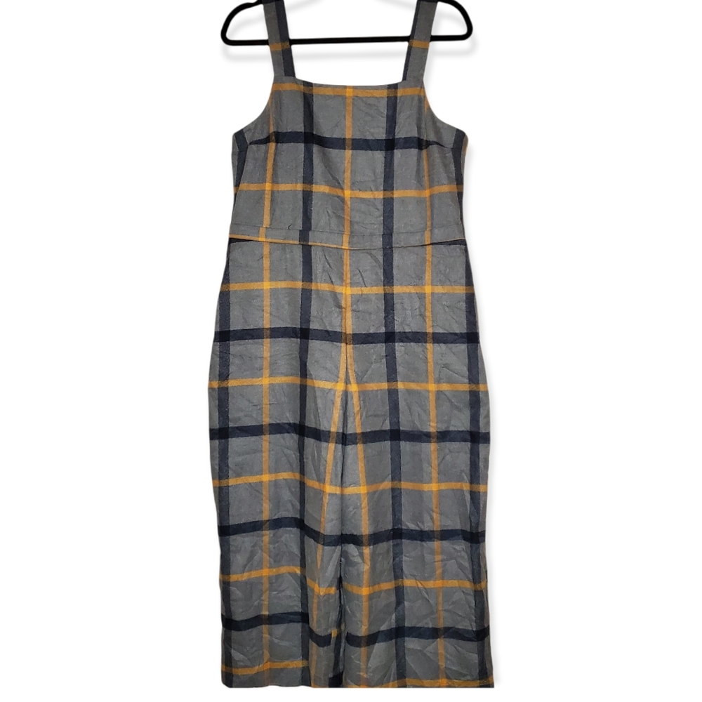 Modcloth Plenty of Panache Cropped Wide Leg Romper